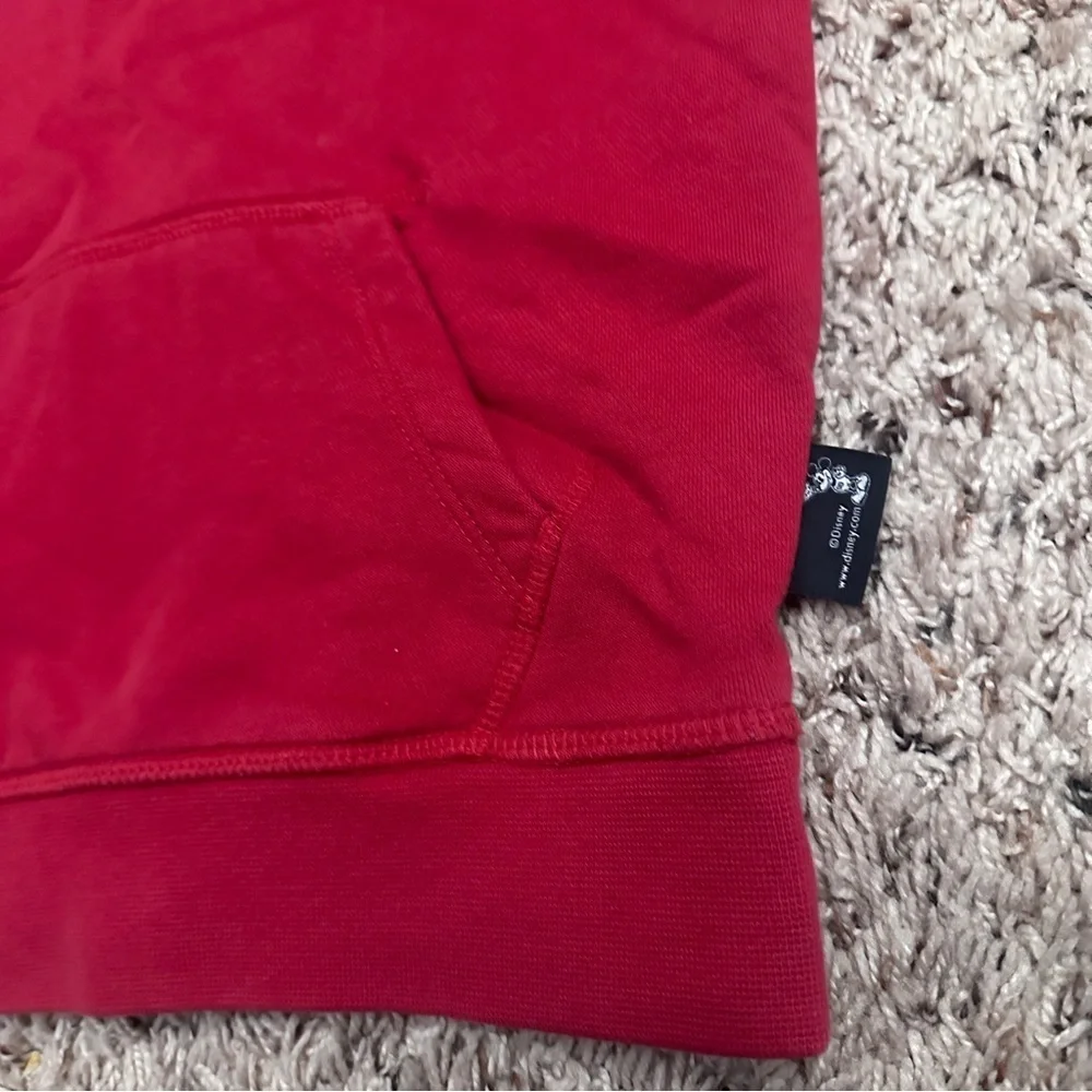 Gap x Disney Red Mickey Mouse Graphic Hoodie Sweatshirt Kids Size Small
